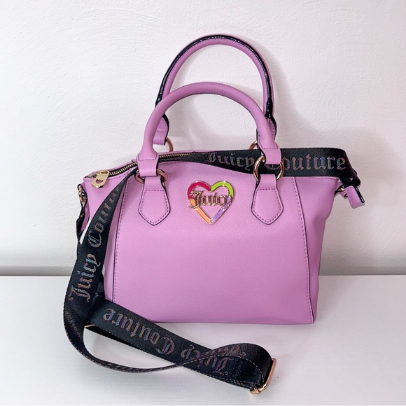 Juicy Couture Handbags - Juicy Couture Love Mode Satchel Fondant Pink.